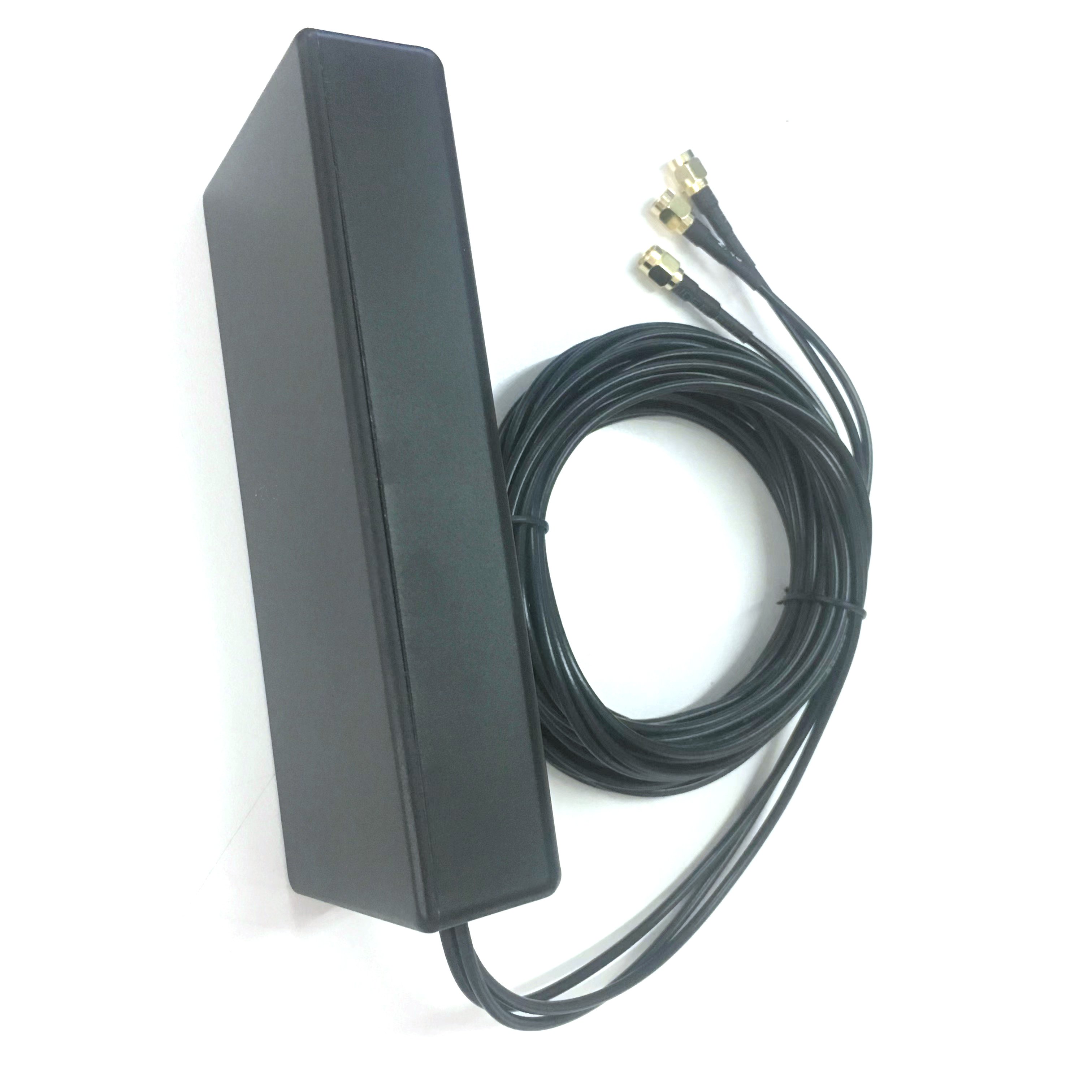 Factory price new design high quality Black housing 2.4G&5G Multi frequency antenna used for buses